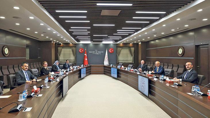 6 bakan ‘reform’ çalışması için buluştu