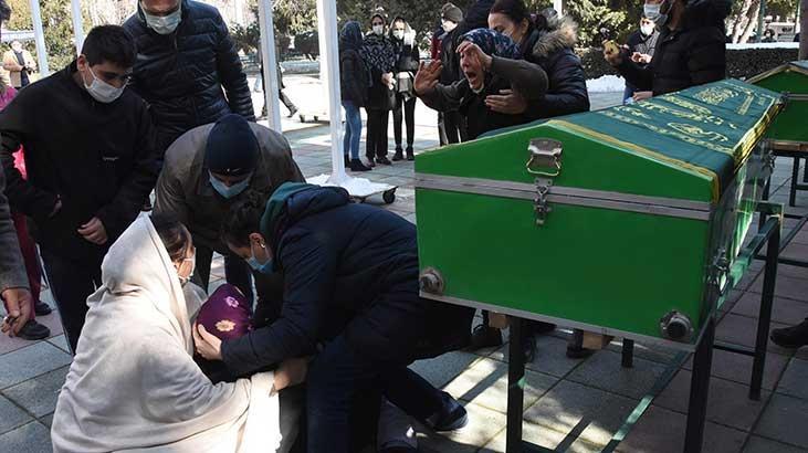 Tokkal çifti ve çocukları, son yolculuklarına uğurlandı Annenin feryadı yürek yaktı