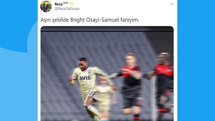 Son dakika - Ne yaptın Osayi Samuel Fenerbahçede maçın önüne geçti... Son dakika - Ne yaptın Osayi Samuel Fenerbahçede maçın önüne geçti...