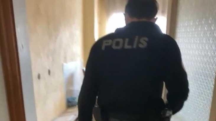 Esenyurtta eve giren hırsız battaniyenin altında yakalandı
