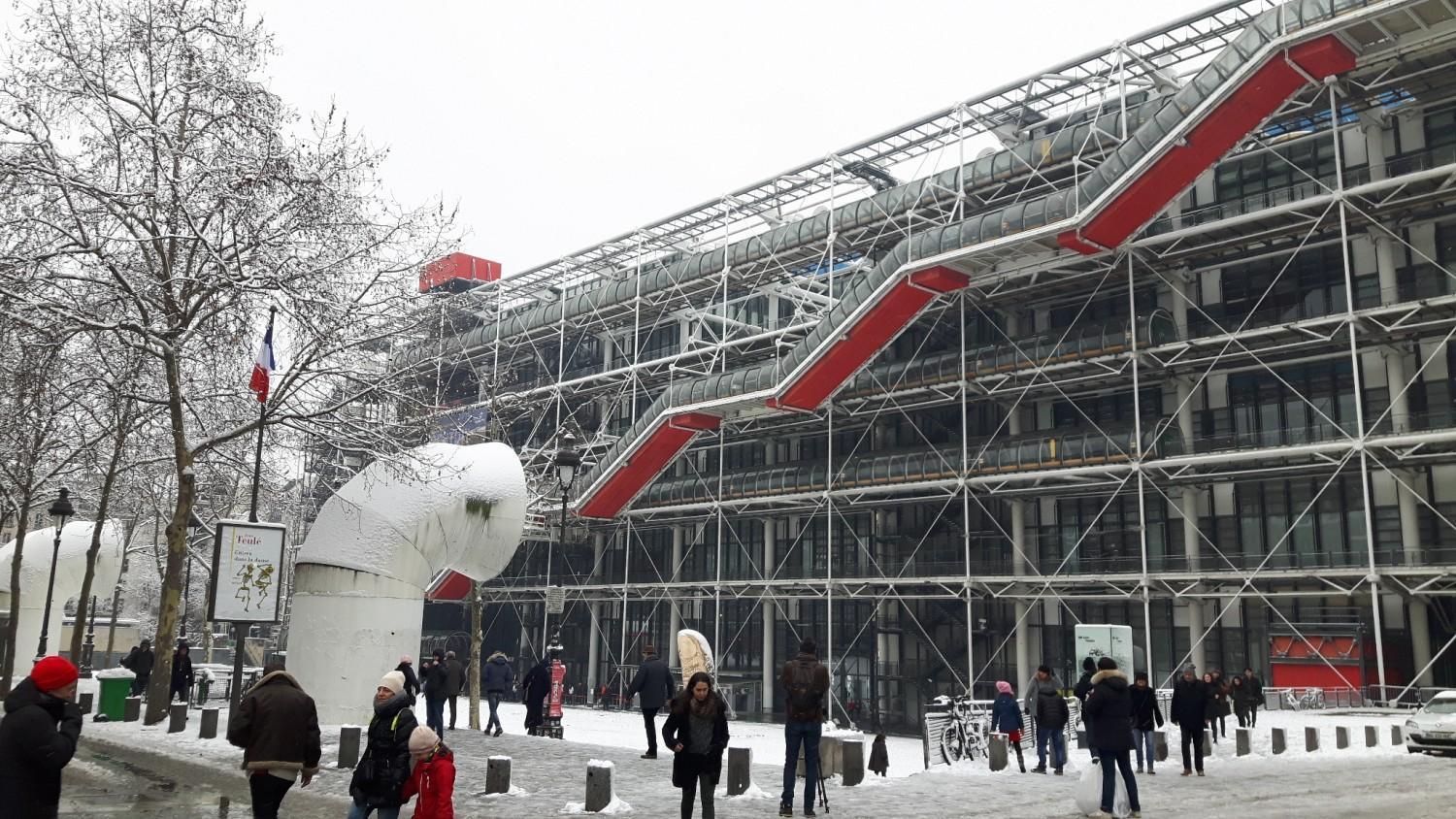 Parisin Eşsiz Mimarilerinden Biri: Centre Georges Pompidou