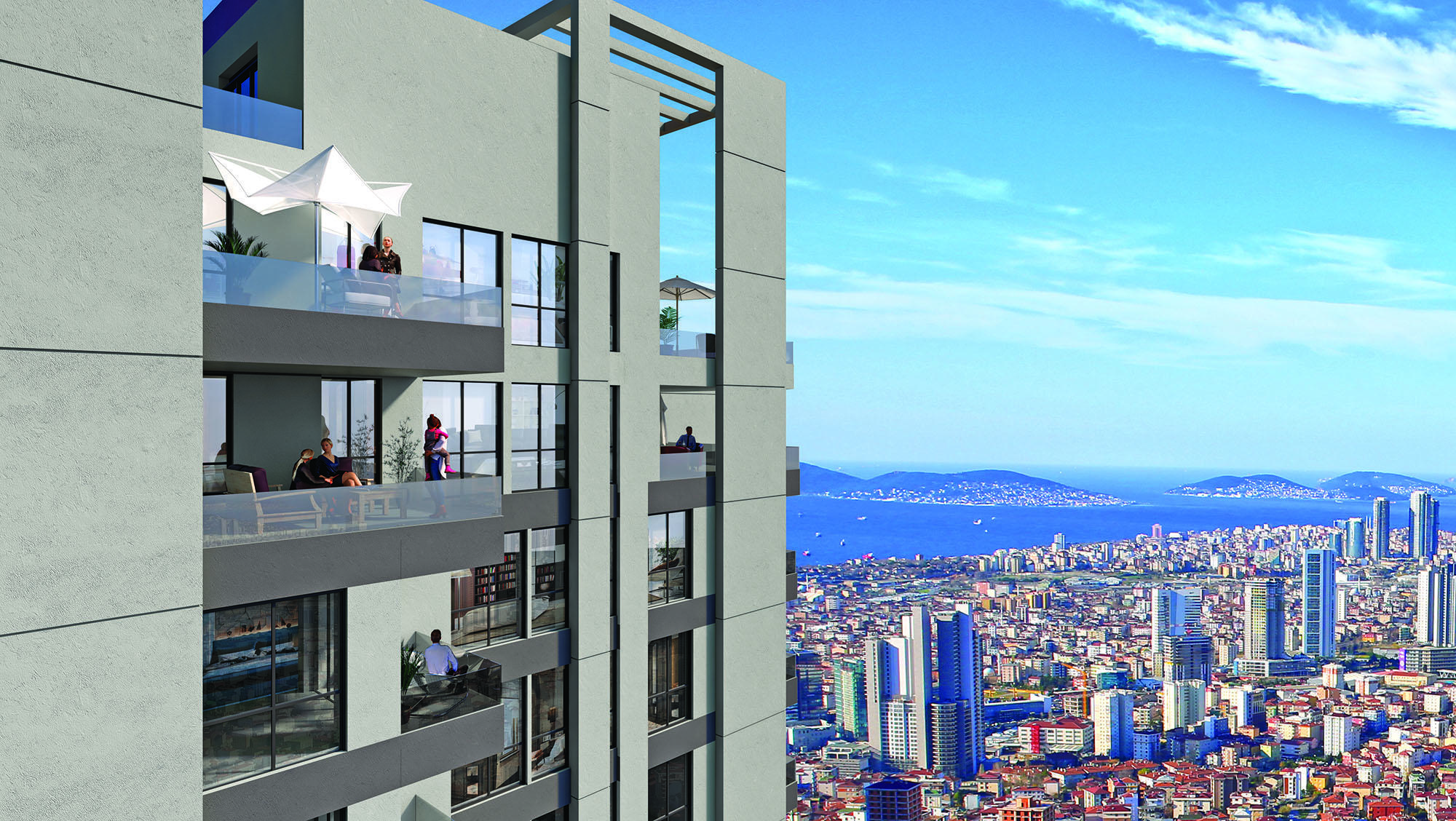 Pencereleri Deniz Ve Adalara Açılan “Heran İstanbul” Lanse Edildi