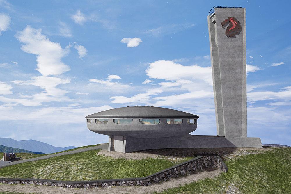Dünyanın En İlginç Yapılarından Biri: Buzludzha Anıtı