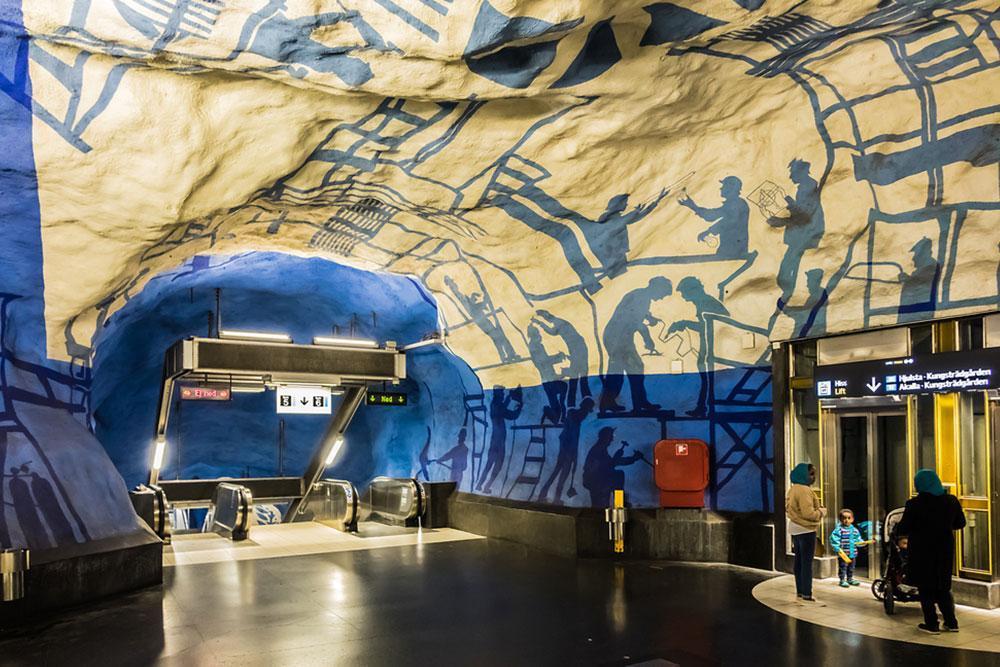 Yer Altından Anılar: Stokholm Metrosu