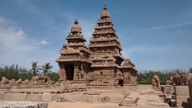 Unesco dünya mirası listesinde yer alan Mahabalipuram Anıtlar