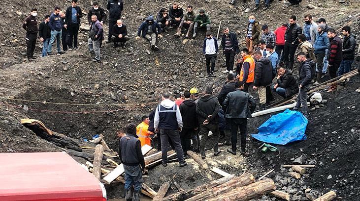 Zonguldak'ta kaçak maden ocağinda göçük: 1 ölü