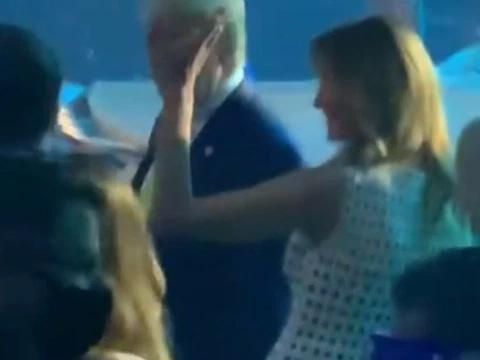 Son dakika... Melania Trump ortaya çıktı