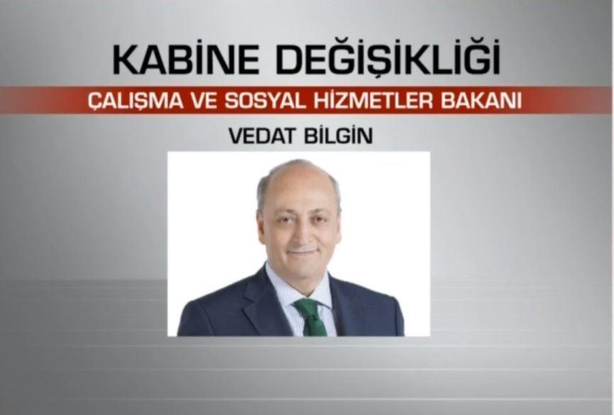 Çalışma ve Sosyal Güvenlik Bakanlığının hizmet birimleri ise şunlar oldu:
