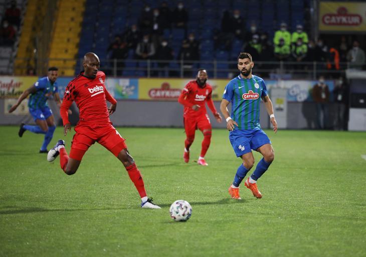 Çaykur Rizespor - Beşiktaş maçından kareler