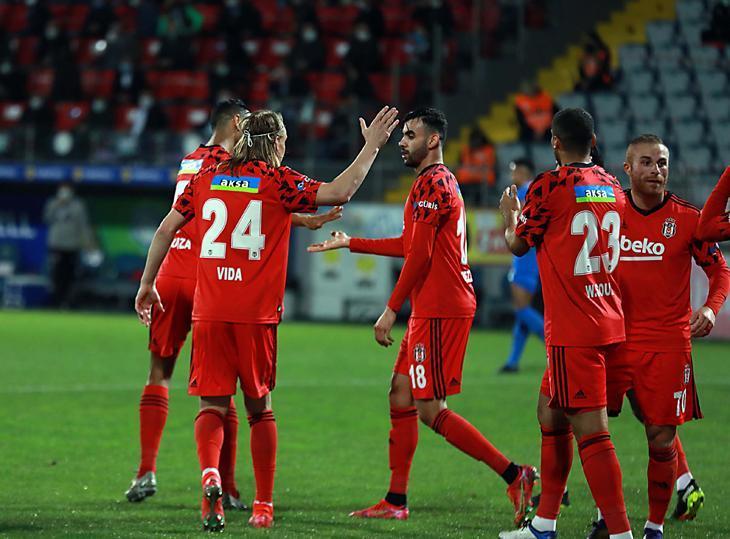Çaykur Rizespor - Beşiktaş maçından kareler