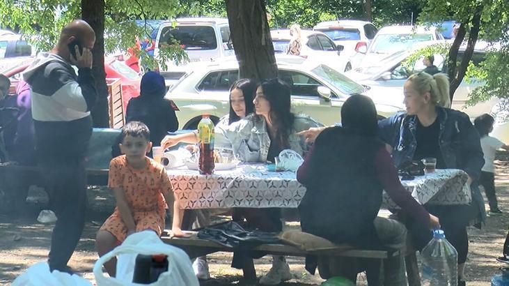 ERKEN GELMEMİZE RAĞMEN TRAFİK OLUŞTU