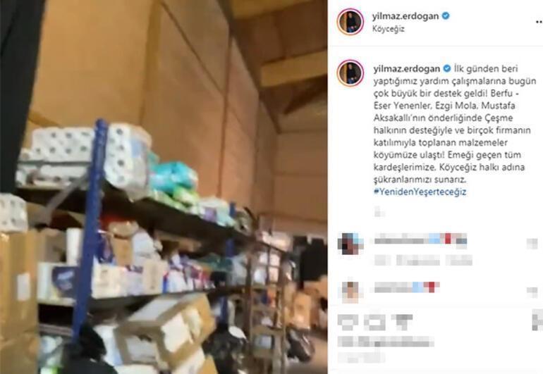 Ünlü isimler harekete geçti: Alaçatıda yardım seferberliği