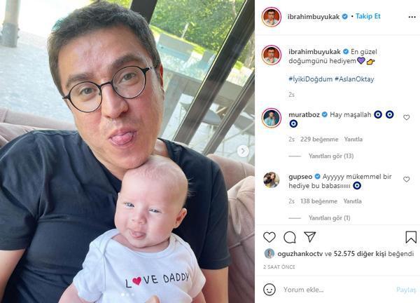 İbrahim Büyükak oğlunun yüzünü ilk kez gösterdi