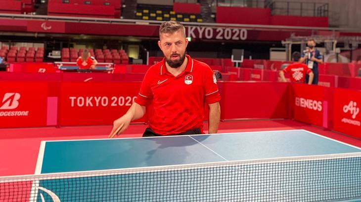 Masa tenisi tek erkeklerde Ali Öztürk, yarı finale yükselerek madalya kazanmayı garantiledi