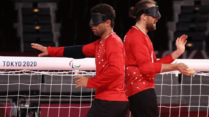 2020 Tokyo Paralimpik Oyunları erkekler golbolde Ukrayna'yı 1-0 yenen Türkiye, çeyrek finalde