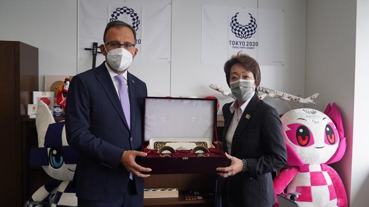 Bakan Kasapoğlu, Seiko Hashimoto ile görüştü