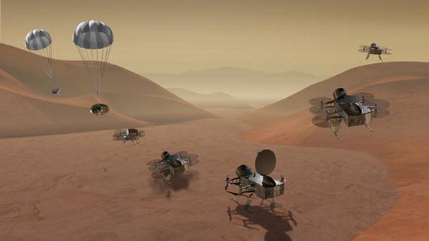 NASA uzaylıları bulmak için Titana helikopter gönderecek