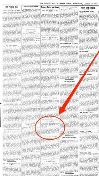 İklim değişikliğini 1912 yılında öngördü