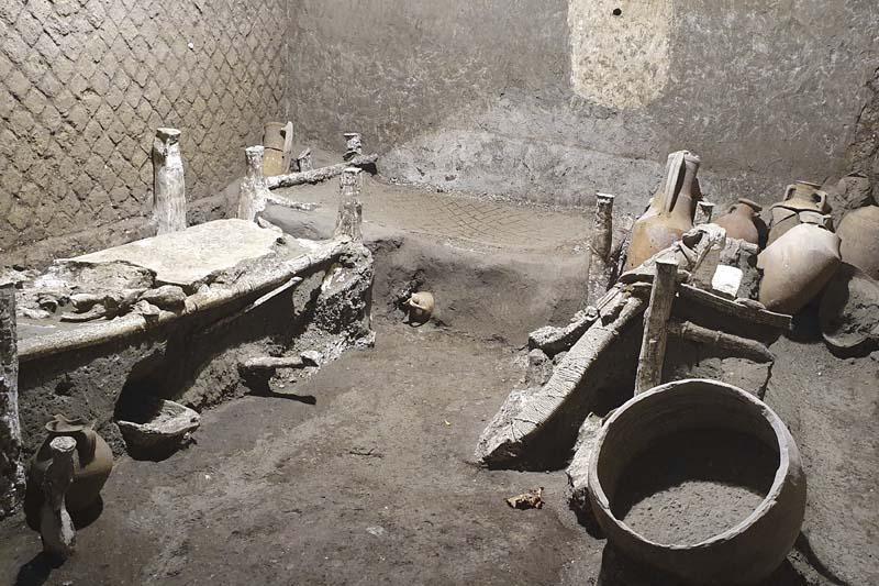 Pompeiide hayret uyandıran keşif15 dakikada yok olmuştu