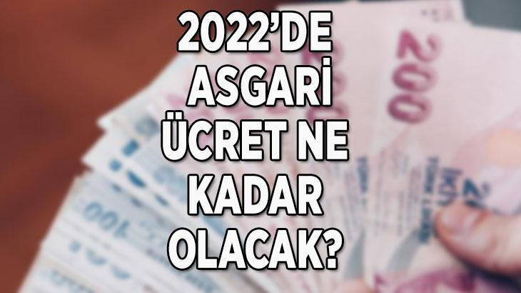 Asgari ücret Ne Kadar Olacak 2022, Kaç TL Zam Gelecek? Yeni Asgari ...