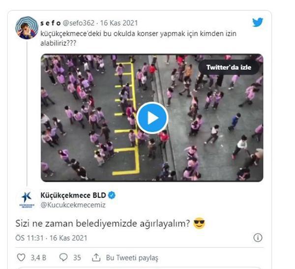 Okul bahçesinde dans eden miniklere Sefo ve Edisten konser sürprizi