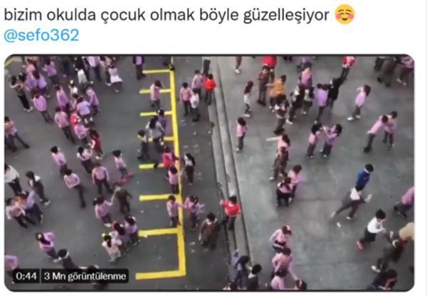 MİNİKLERİN DANSI ÇOK KONUŞULDU