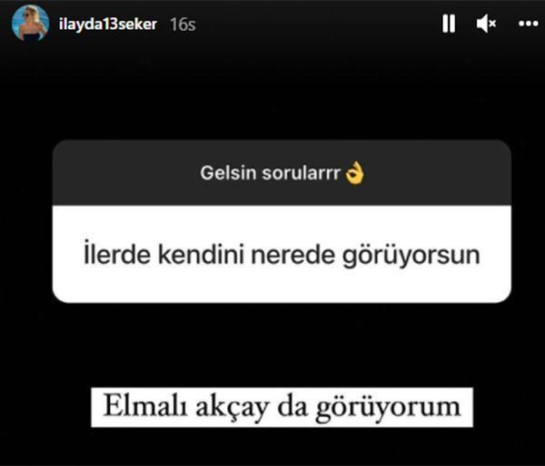 İsmail Balabanın sevgilisi İlayda Şekerden evlilik cevabı