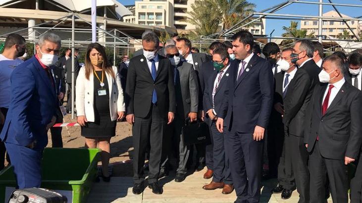 Uydu takip cihazlı 2 caretta caretta denize uğurlandı