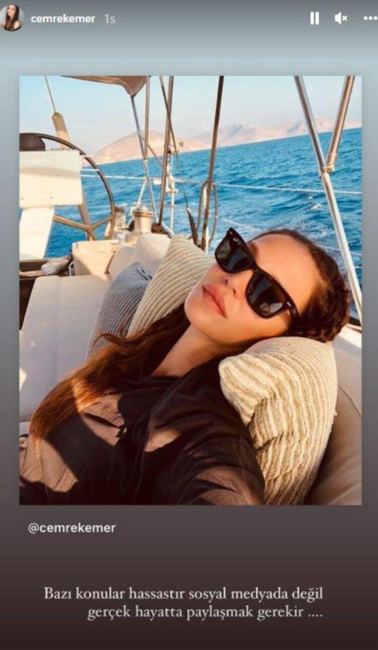 Cemre Kemer: Gülçine Instagram’dan mı başsağlığı dileseydik