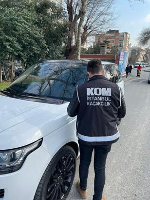 İstanbul emniyetinden lüks otomobil operasyonu