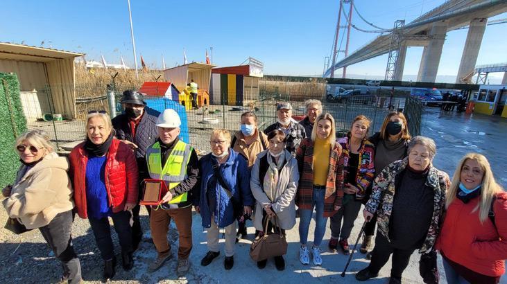 1915 Çanakkale Köprüsüne can dostlar için barınak