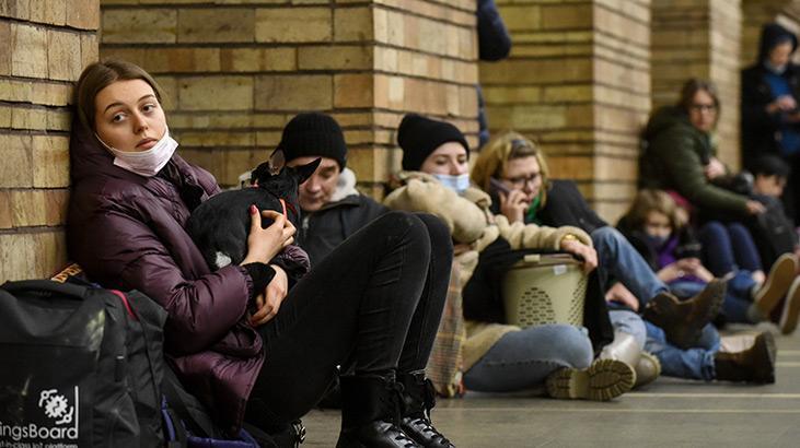 Rusyanın Ukrayna işgalinde 2. günü Bölgeden çarpıcı kareler