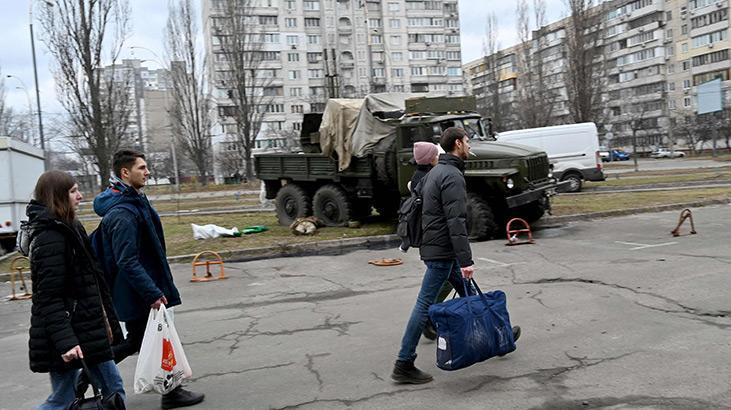 Rusyanın Ukrayna işgalinde 2. günü Bölgeden çarpıcı kareler