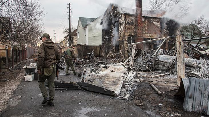 Rusyanın Ukrayna işgalinde 2. günü Bölgeden çarpıcı kareler
