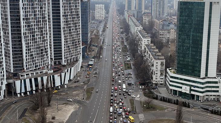 Rusyanın Ukrayna işgalinde 2. günü Bölgeden çarpıcı kareler