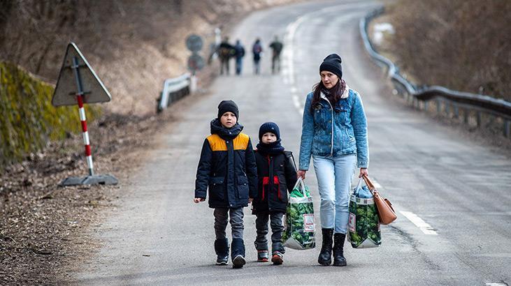 Rusyanın Ukrayna işgalinde 2. günü Bölgeden çarpıcı kareler