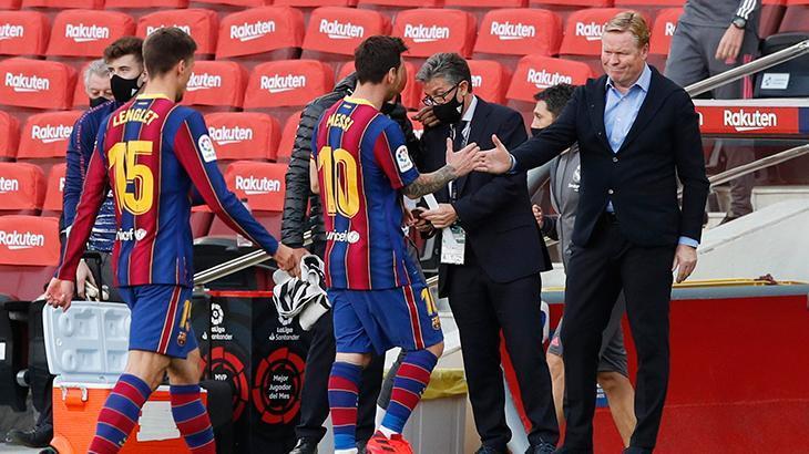 MESSI VE KOEMAN AYRILDI