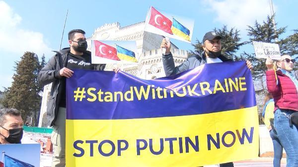 Dünya Rusyanın Ukrayna işgaline kilitlendi Savaşa hayır gösterileri