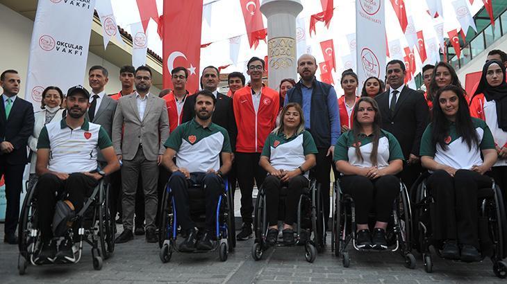 Mete Gazoz adına dikilen menzil taşı açıldı