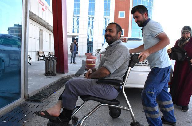 Acemi kasaplar hastaneye koştu