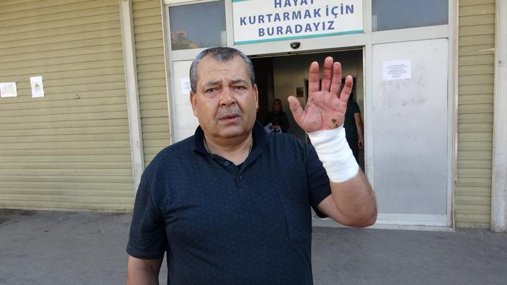 Acemi kasaplar hastaneye koştu