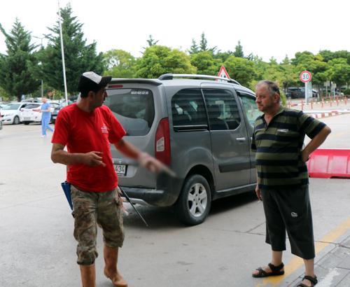 Acemi kasaplar hastaneye koştu