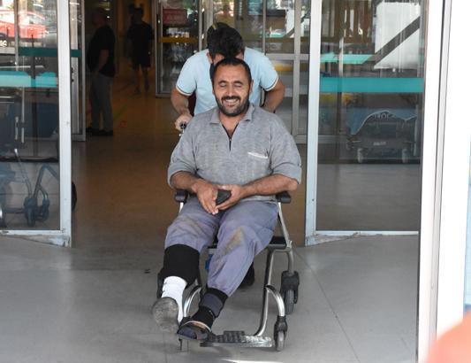 Acemi kasaplar hastaneye koştu
