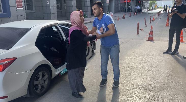 Acemi kasaplar hastaneye koştu