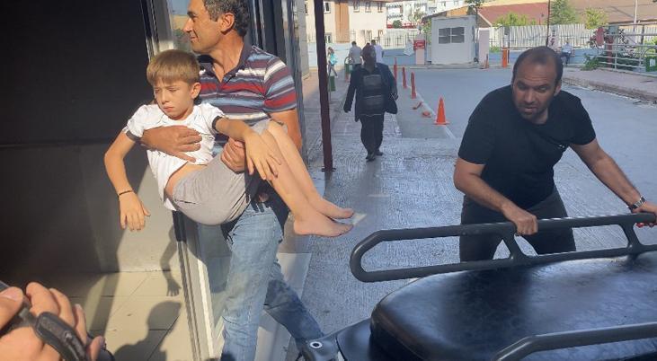 Acemi kasaplar hastaneye koştu