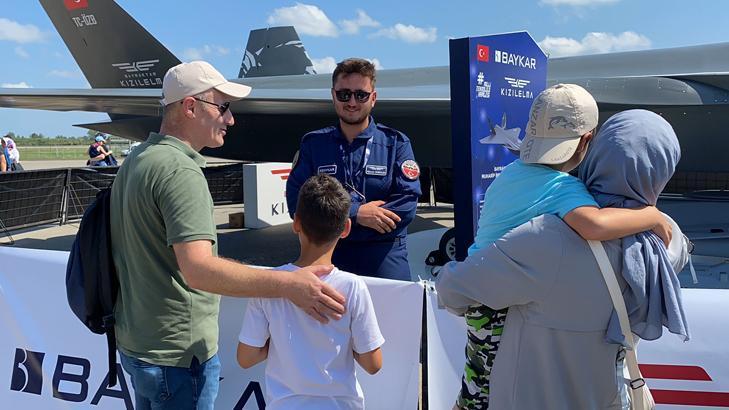 TEKNOFESTin en dikkat çeken konuğu