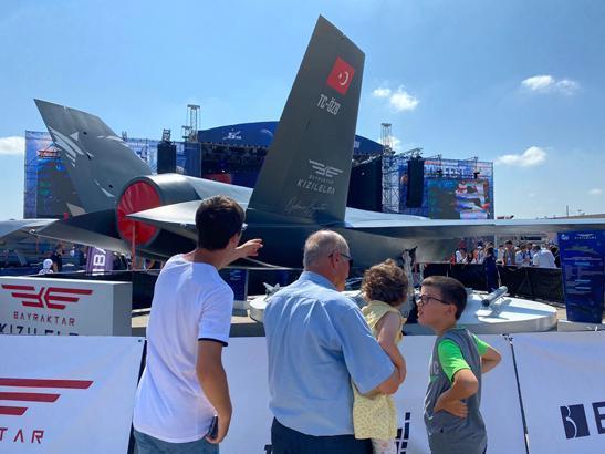 TEKNOFESTin en dikkat çeken konuğu