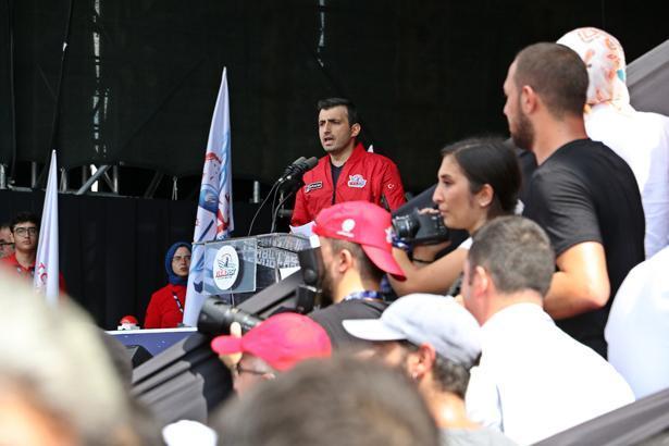 TEKNOFESTin en dikkat çeken konuğu