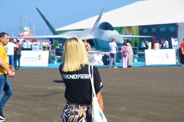 TEKNOFESTin en dikkat çeken konuğu