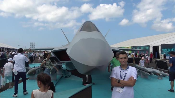 TEKNOFESTin en dikkat çeken konuğu